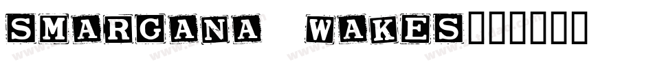 Smargana Wakes字体转换